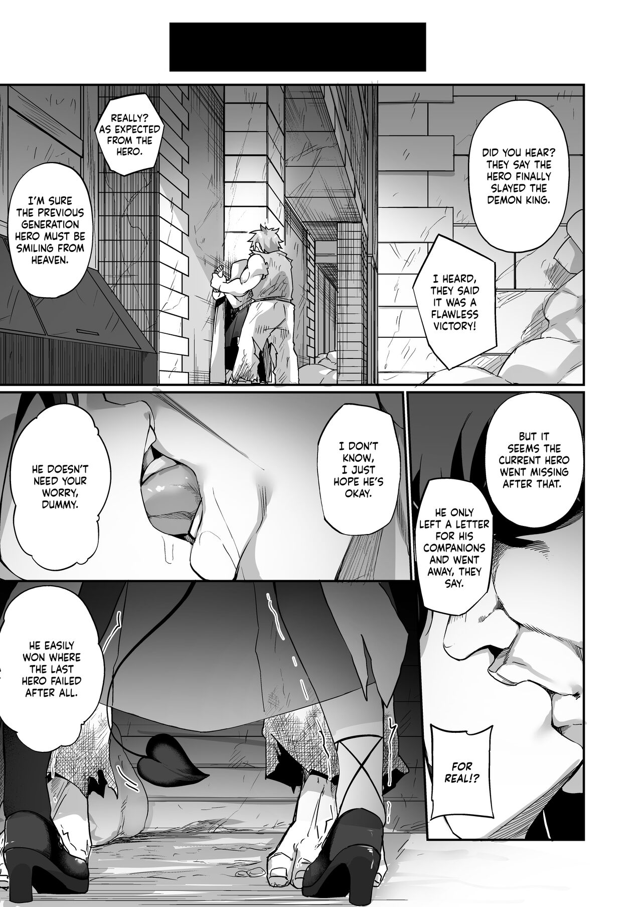 Maou ni Idonda Yuusha ga Succubus ni Ochite iku Hanashi | The Hero That Defeated the Demon Lord ♂ Falls Into a Succubus page 6 full