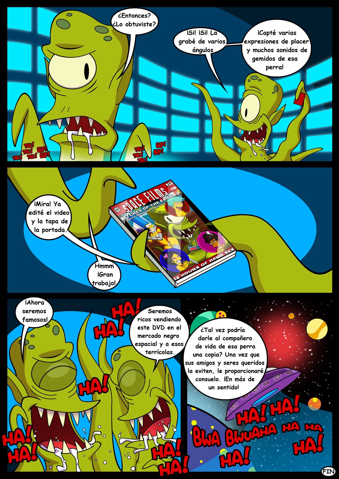 Simpsons xxx - Encuentro cercano de Marge page 12 full