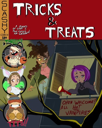 [SlashySmiley] Tricks and Treats cover
