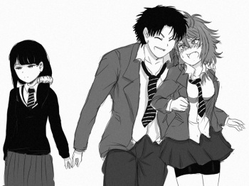[ViperXTR, Tyrone] Tomo-chan comics (Tomo-Chan Wa Onnanoko!) [Spanish] [Lanerte] cover