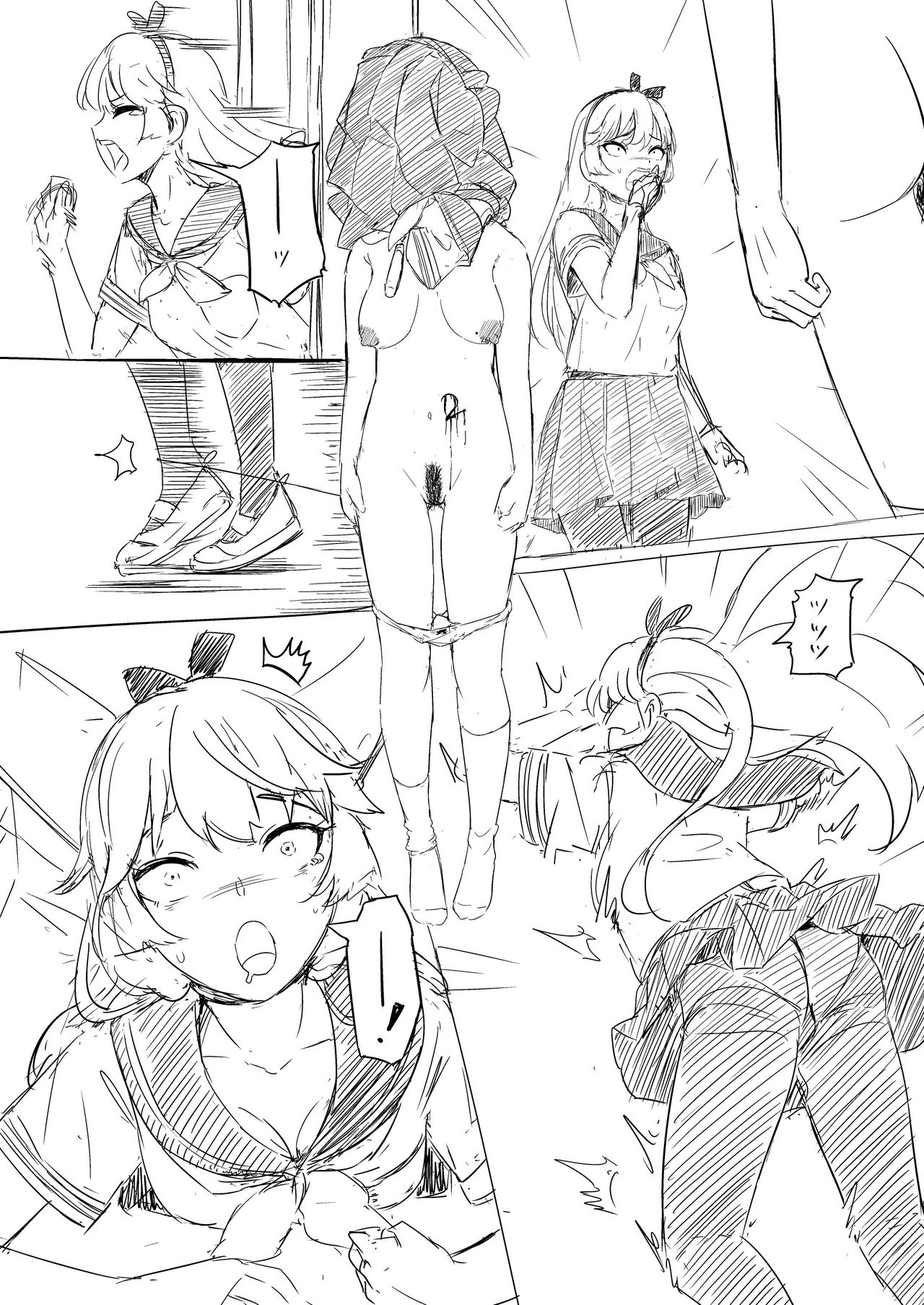 Kōsha de Osowa Rete Shinu On'nanoko-tachi page 1 full