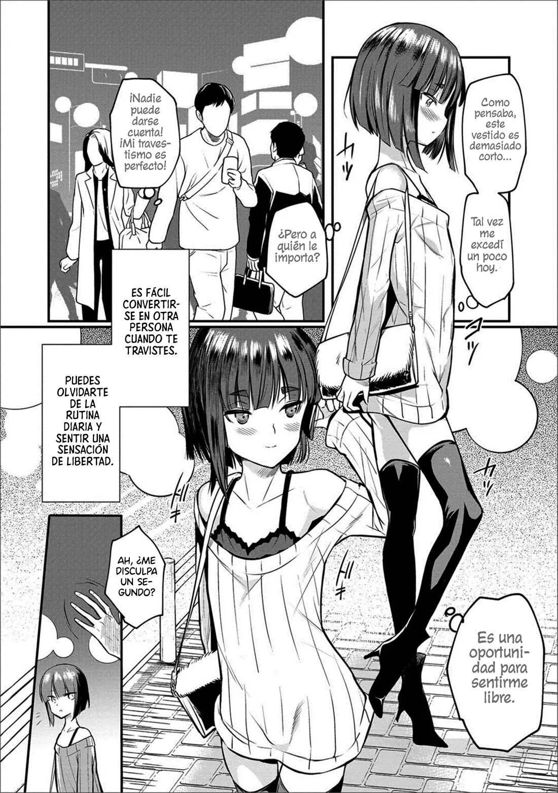 Yoru no Sanpo de... | ...On A Night Walk page 2 full