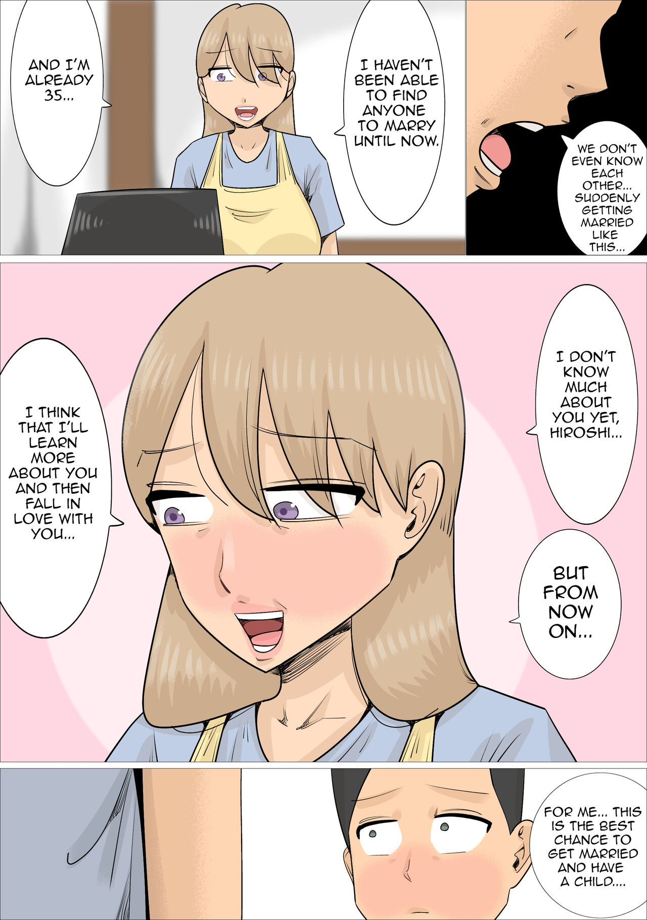 Kyouseiteki ni Jukujo to Kekkon Kozukuri Saserareru Watashi no Kareshi|My Boyfriend is Forced to Marry an Older Woman and Have a Child with Her page 12 full
