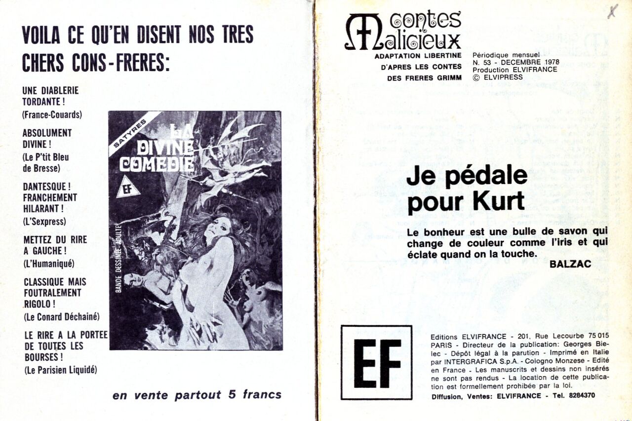 PFA - Contes Malicieux #53 Je pédale pour Kurt page 2 full