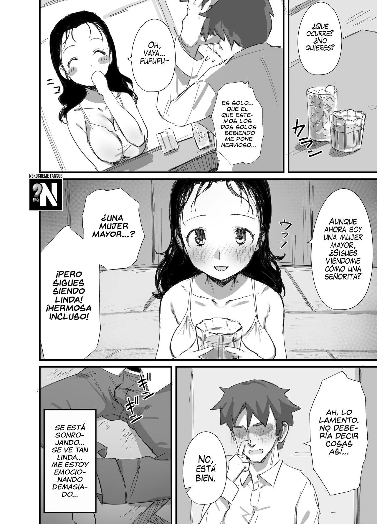 Natsu to Oba-san 2 | Verano con una Mujer Mayor  2 page 10 full