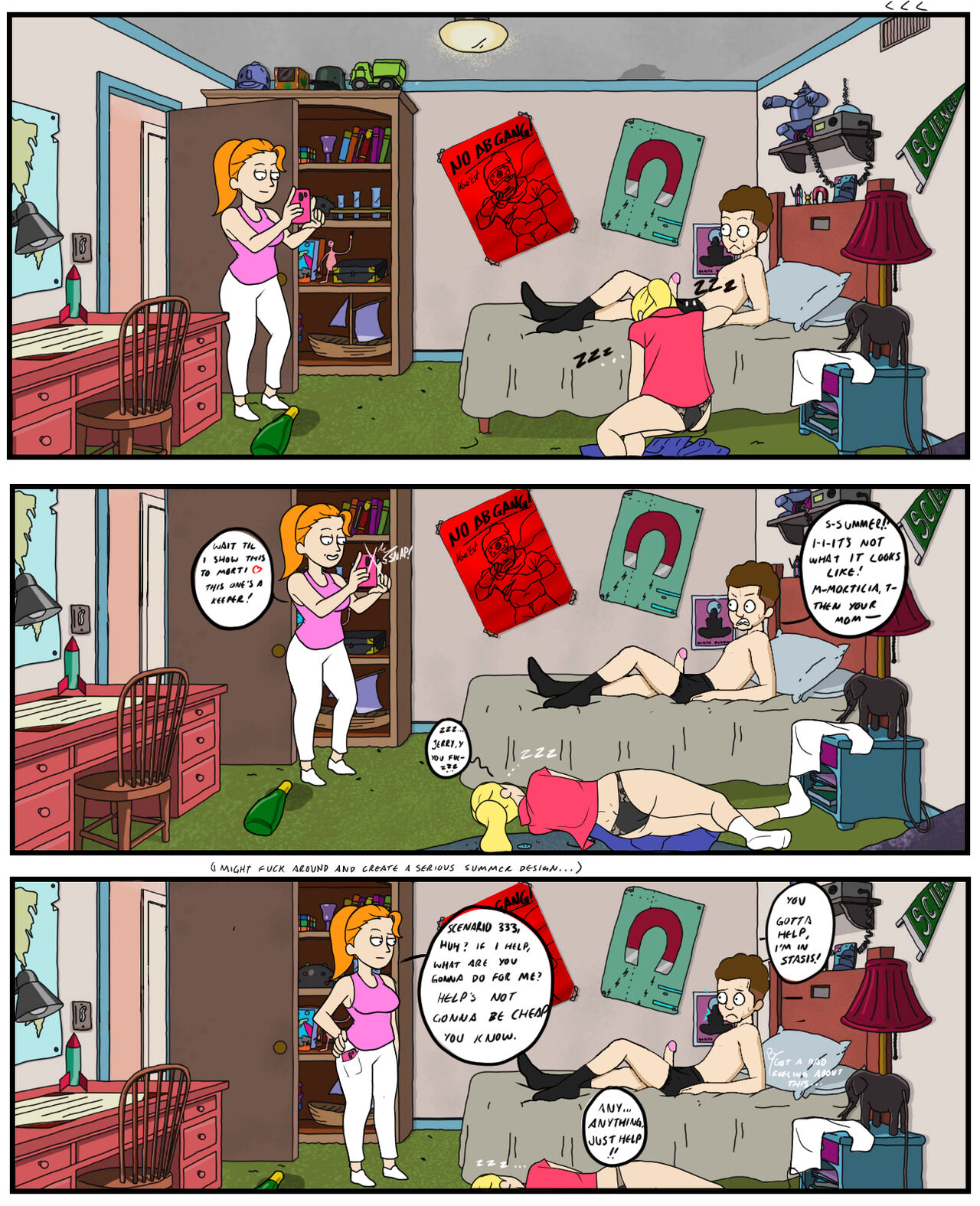 Aw Jeez  - Bleached Edit page 6 full