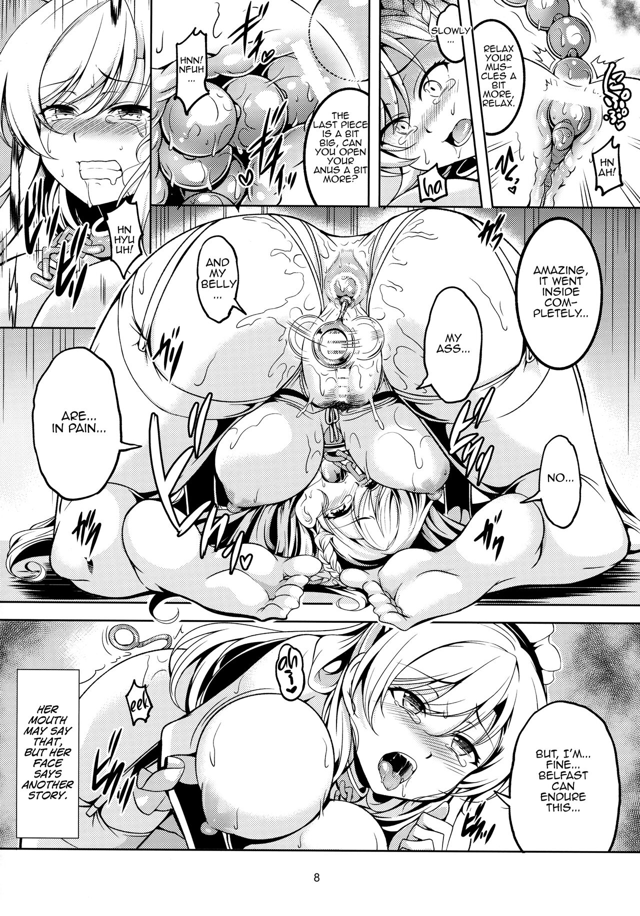 Gohoushikan Belfast page 9 full