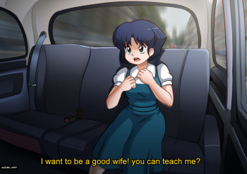 [Accel Art] Waifu Taxi Akane Full (Ranma 1/2) cover