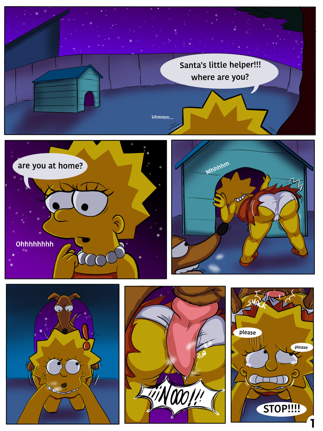 Lisa's Good Boy page 2 full