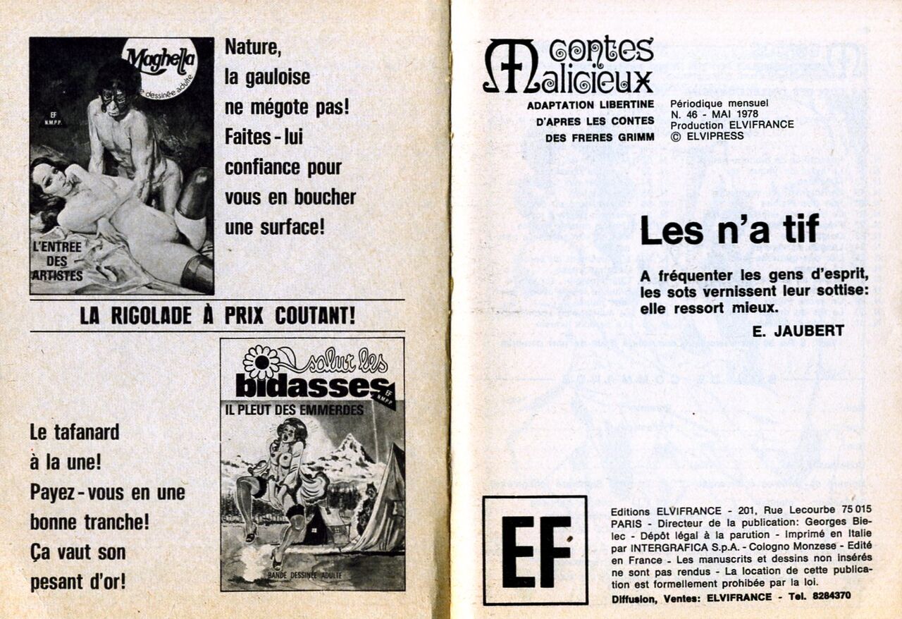 PFA - Contes Malicieux #46 Les n'a tif page 2 full