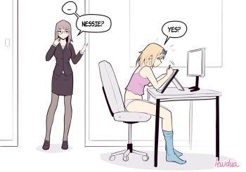 [Lewdua] Karen Showing Nessie The Truth (Full Story) cover