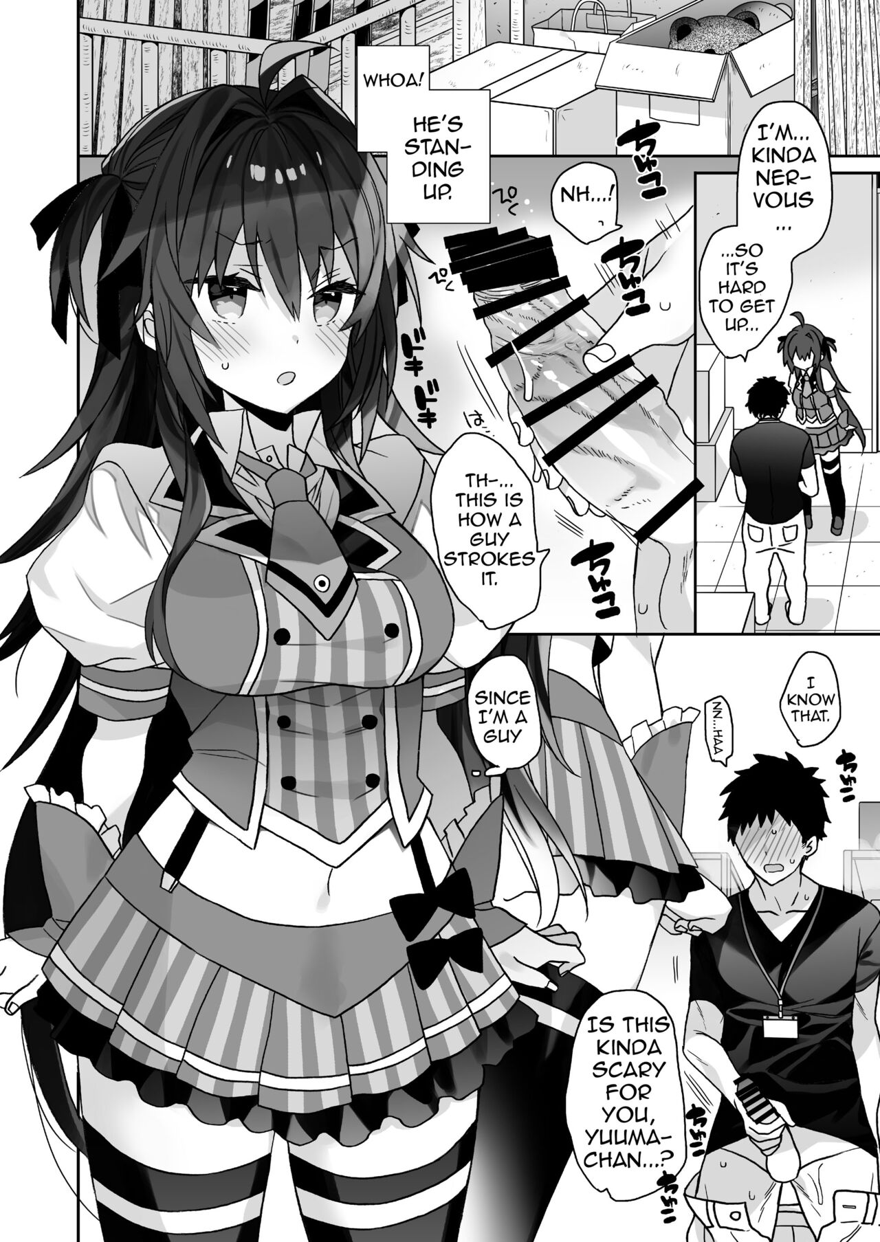 Nyotaika Shita Ore no Tadareta Butaiura Seikatsu | After Changing Into a Female Body I Indulged In a Behind The Scenes Sexlife page 9 full