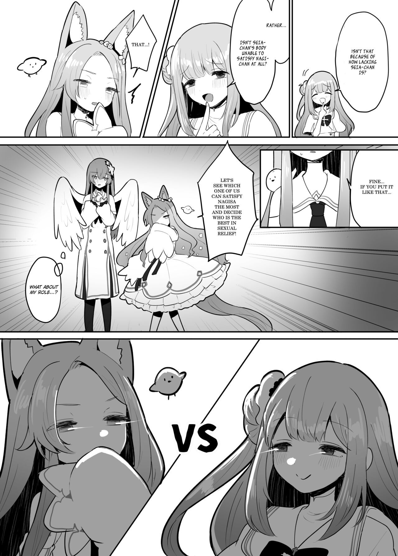 Muchimo The Tea Party's Futanari - Seia VS Mika page 4 full