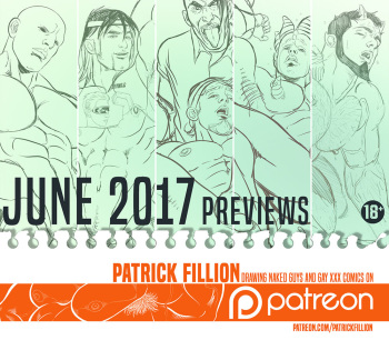 [Patrick Fillion] June 2017 Patreon Rewards cover