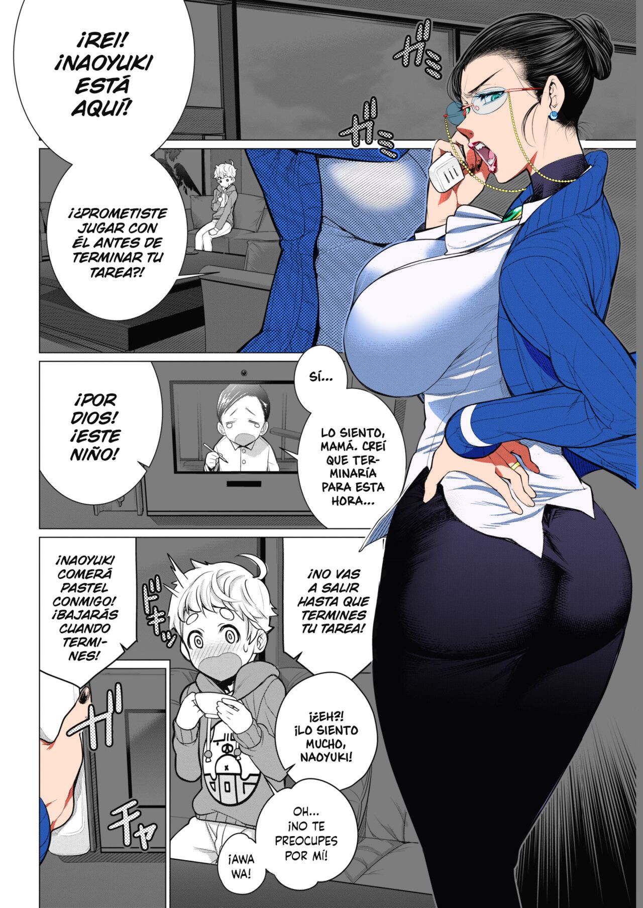 Dokidoki Kyouiku Mama | El Corazón Palpitante de una Madre Controladora page 2 full