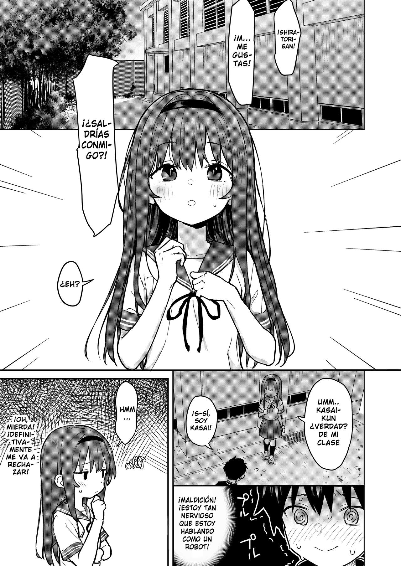 Suki na Ko ni Kokuhaku Shitara Hamedori Douga ga Okurarete Kita Hanashi | La chica a la que me confesé me envió sus videos porno page 2 full
