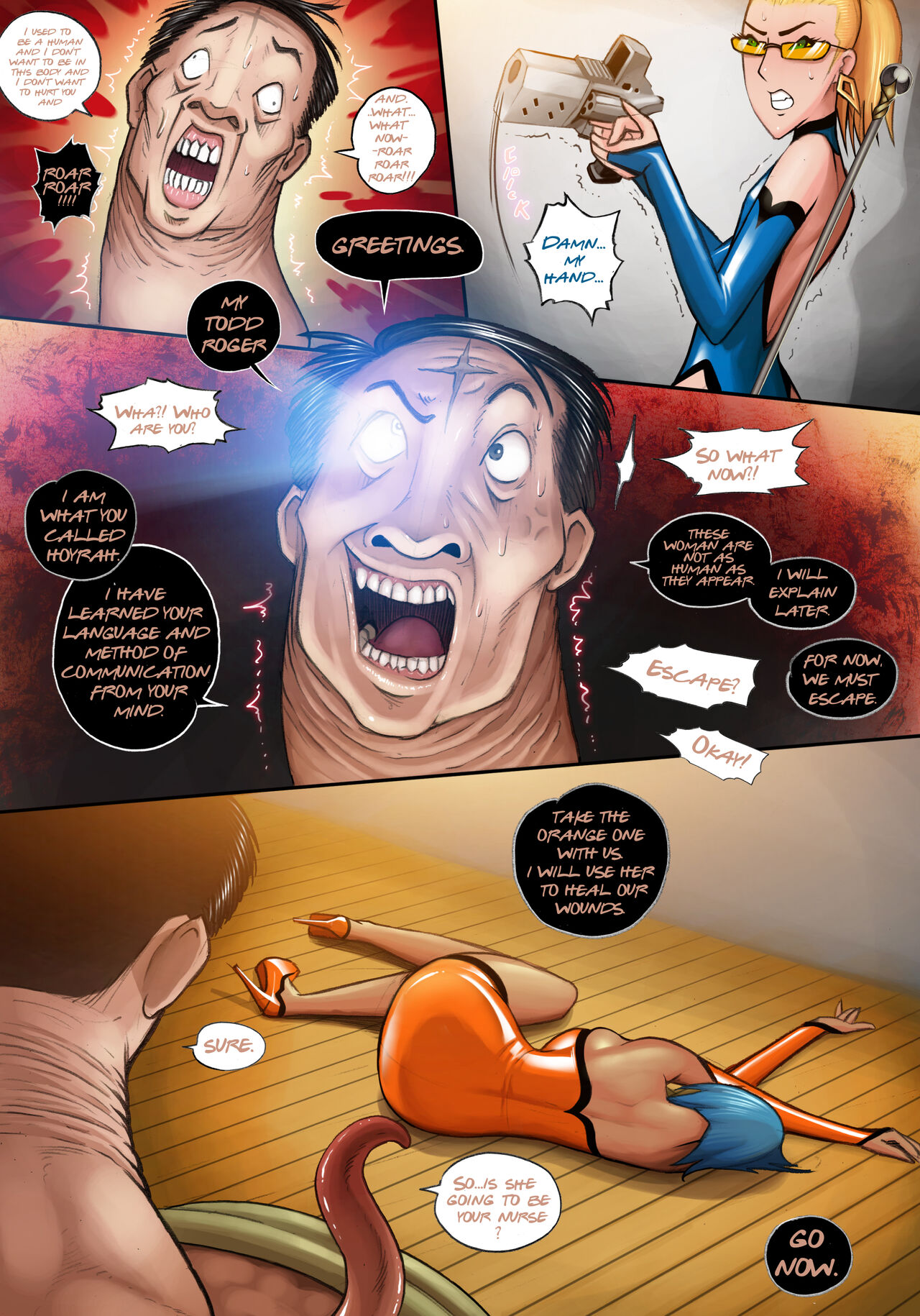 HEROINE OVERHEAT sample page 12 full
