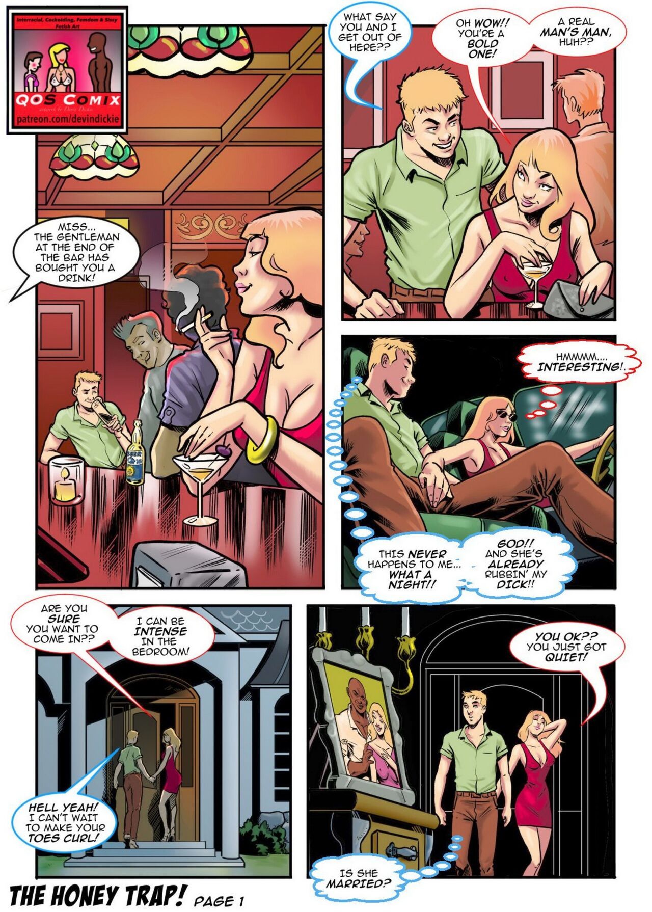 Devin Dickie - The Honey Trap page 1 full