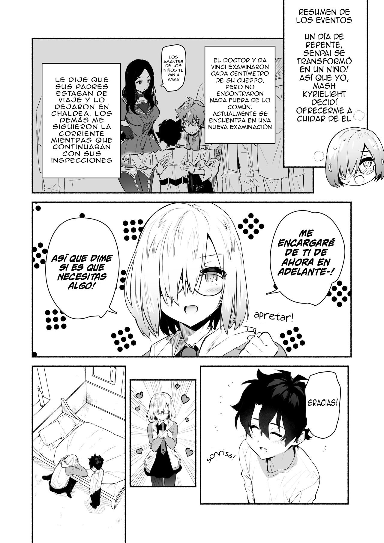 Mash to Issho | Junto con Mash page 5 full