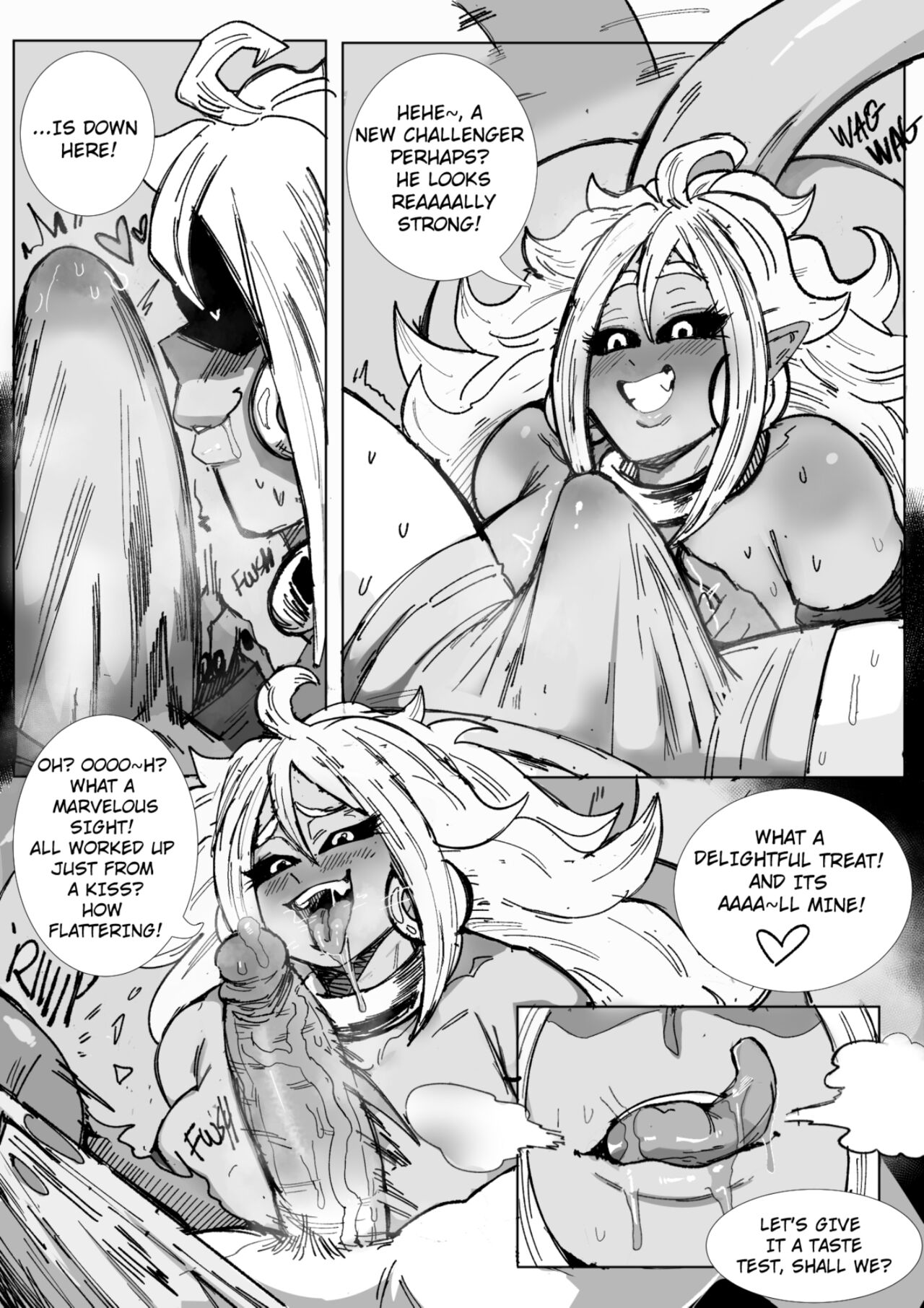 Android 21 Comic page 3 full