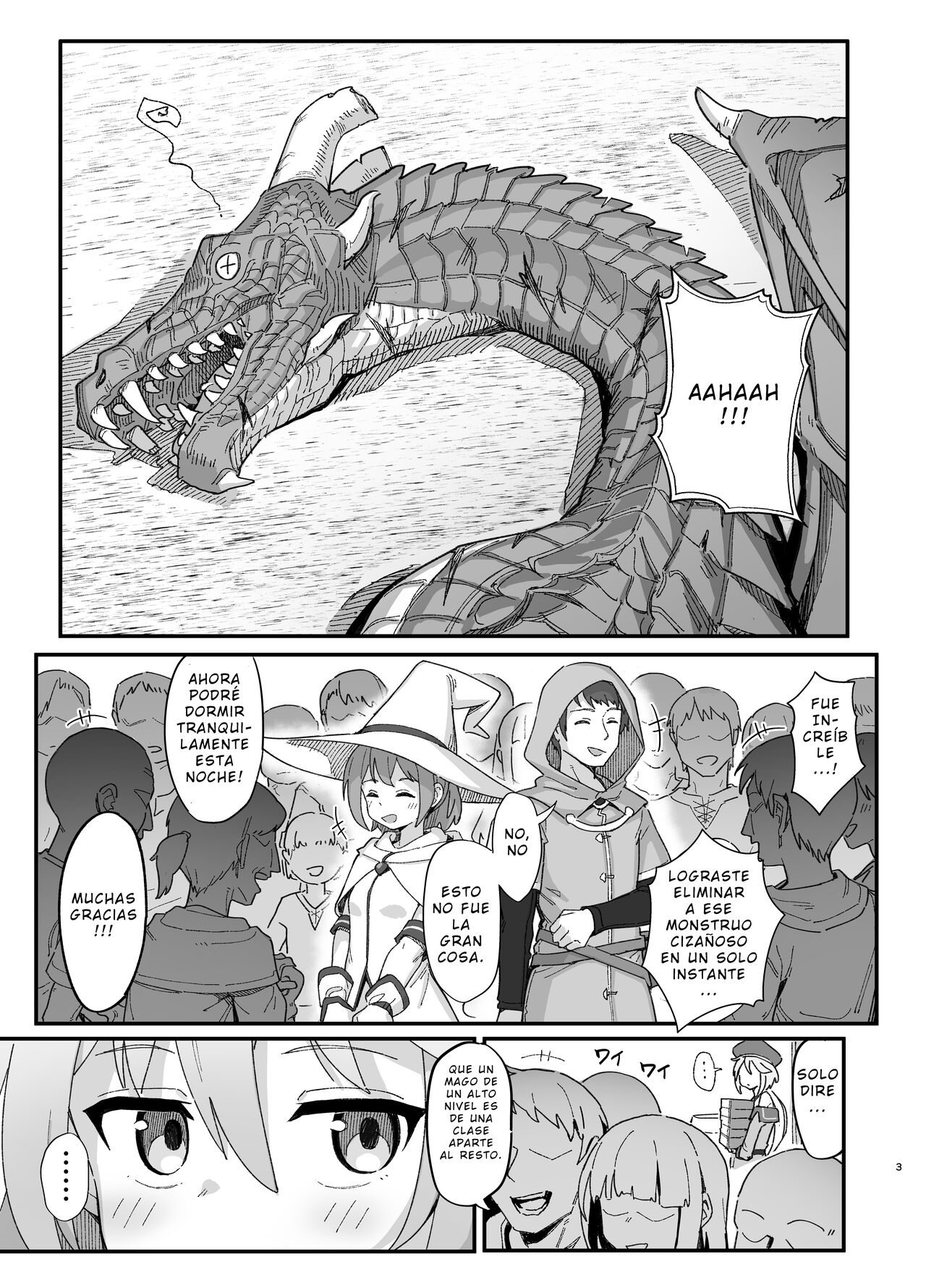 Kakyuu Majutsushi, Inmon ni Somaru | Una Humilde Hechicera, Ensuciada Por La Perversidad. page 2 full