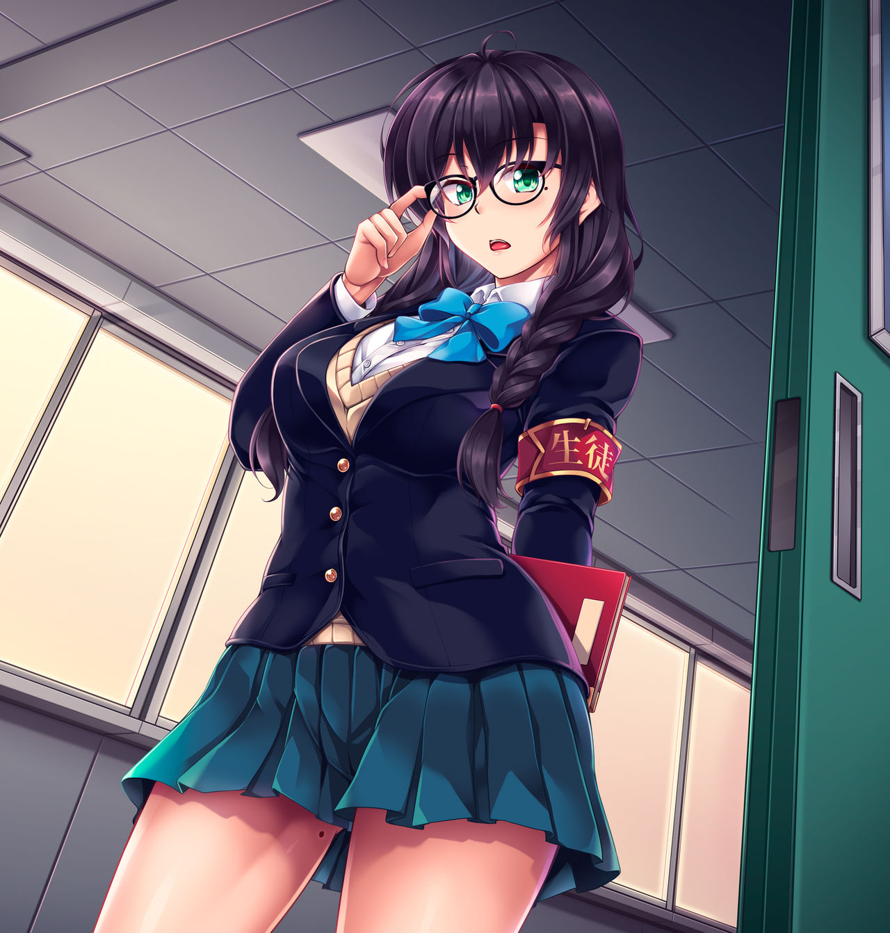 Uraaka Liver Take 1 Kyouhaku! Kouochi Seitokaichou -Yukino Kanami- page 2 full
