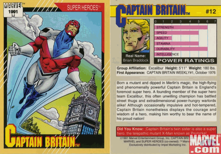 Marvel Universe II Cards page 12 full
