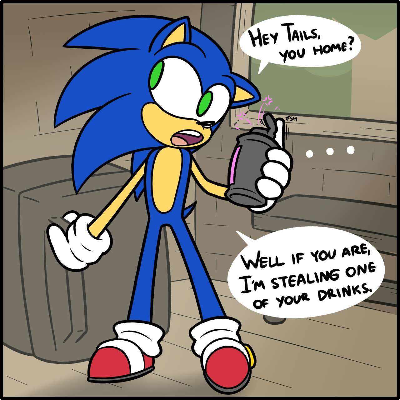 Sonic Donation Drive page 1 full