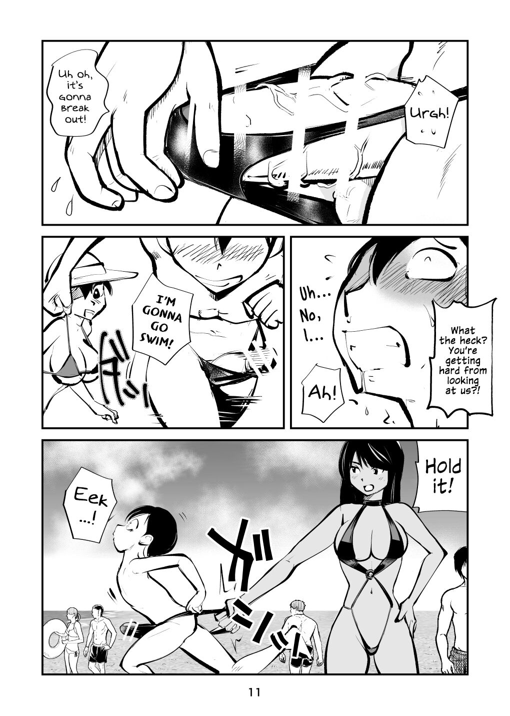 Denma Kyoudai & Juumai in Beach page 11 full