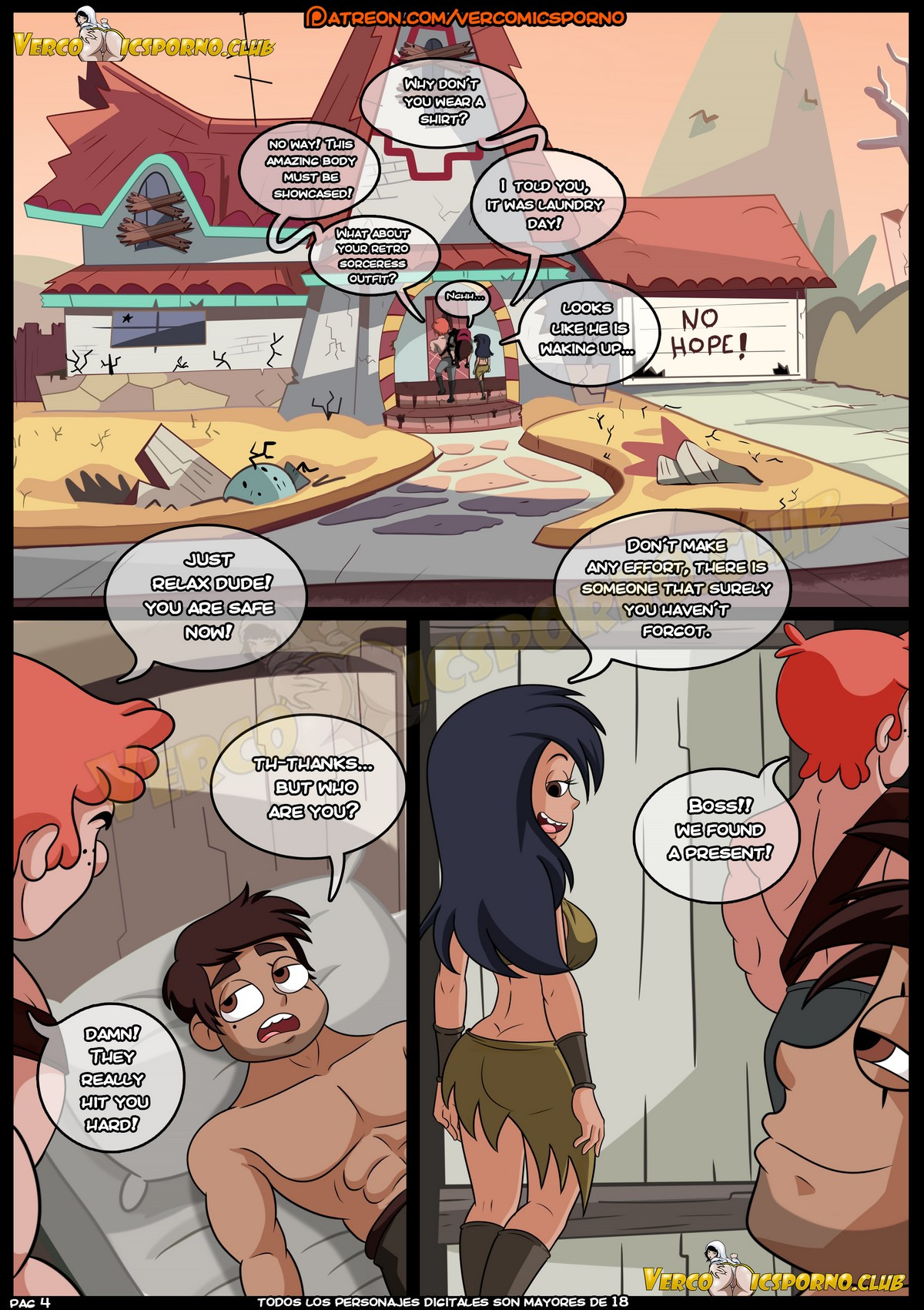 - Marco vs The forces of time 2 - Consequences  English complete page 5 full