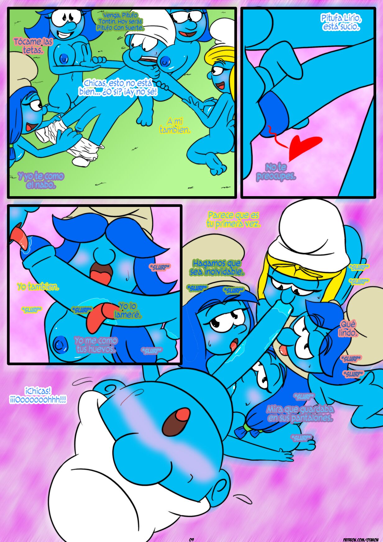 Los Pitufos y La Poción del Amor page 11 full