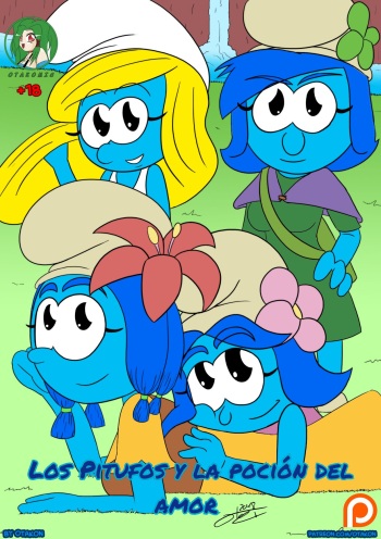 [Otakon] Los Pitufos y La Poción del Amor [Remastered] (Smurfs) [Spanish] cover