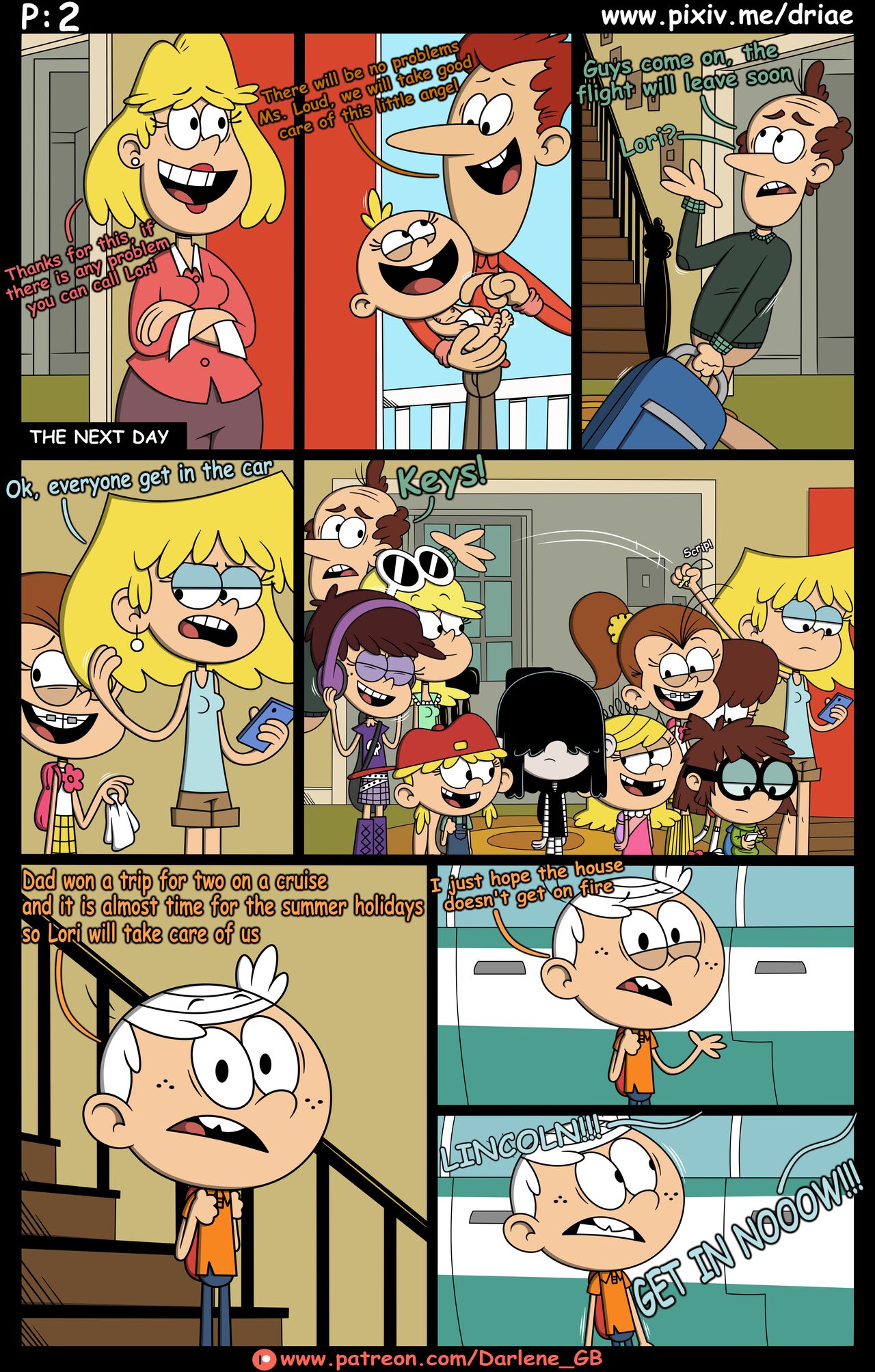 The Loud Timeline page 3 full