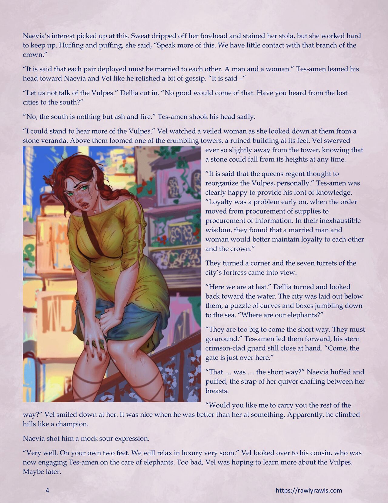 The Wicked Tower Chapter 5: Rawly Rawls Fiction page 4 full