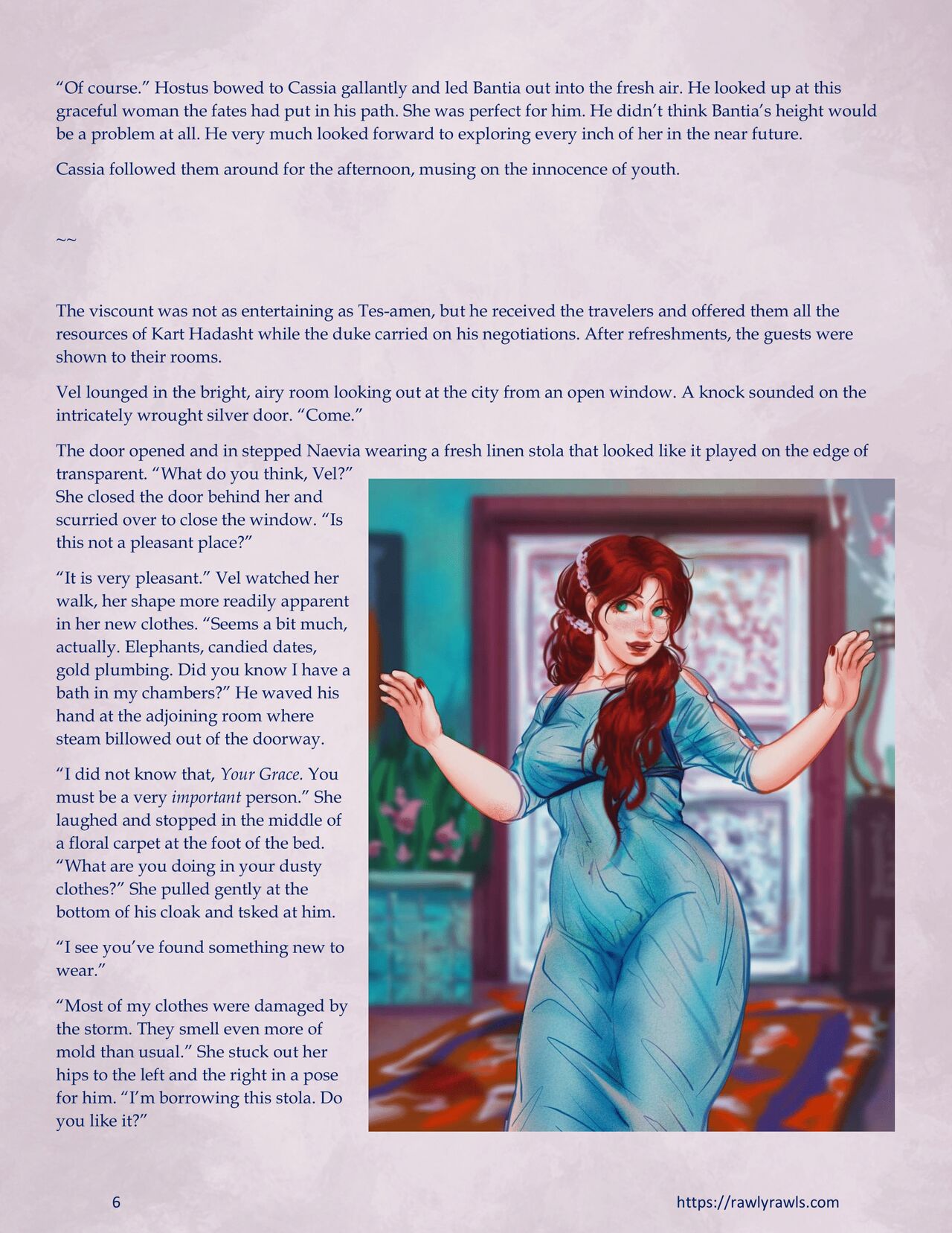 The Wicked Tower Chapter 5: Rawly Rawls Fiction page 6 full