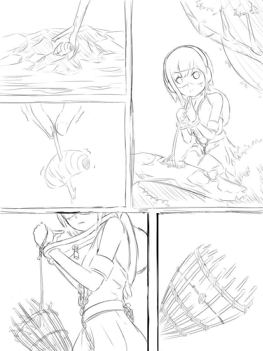 Selfbondage challage Survive in island 1-4 page 11 full