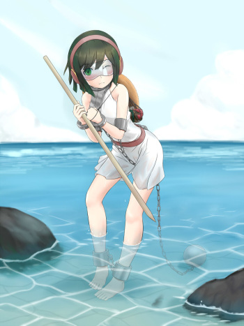 [Pixiv-3768017] Selfbondage challage Survive in island 1-4 cover