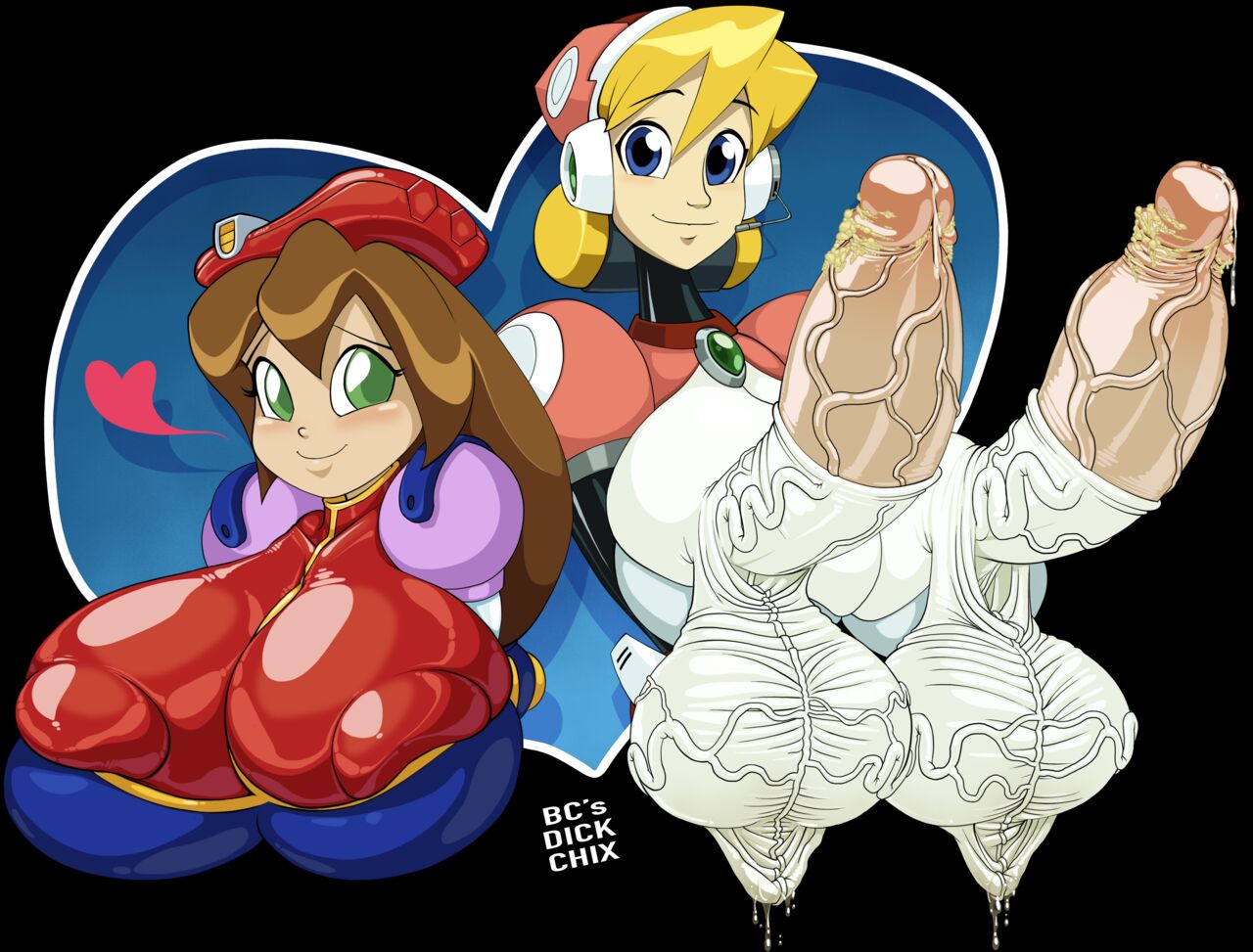 Iris and Alia from Megaman page 3 full