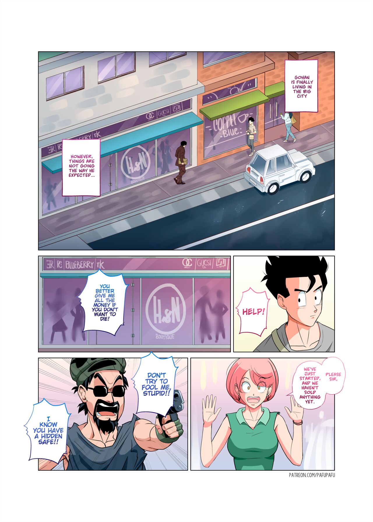 Gohan vs Bulma! page 3 full