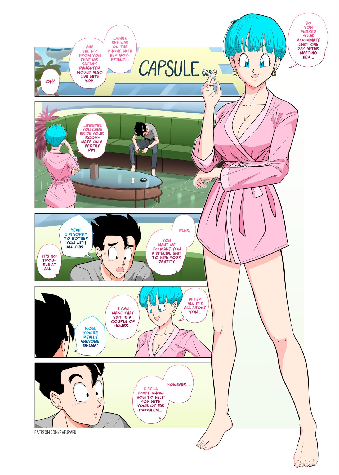 Gohan vs Bulma! page 5 full