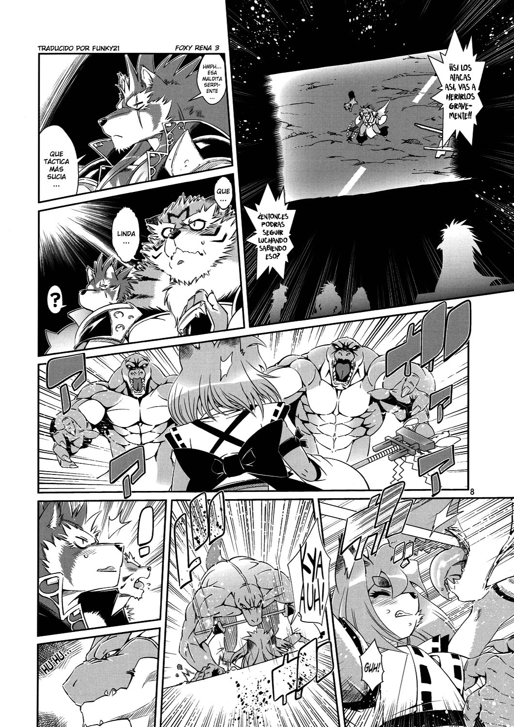Mahou no Juujin Foxy Rena 3 page 9 full
