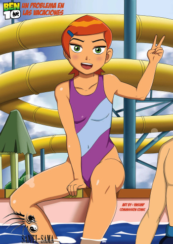 [VN Simp] A Trouble in Vacation (Ben 10) | Un Problema En Vacaciones (Ben 10) [Santi-Sama Traducciones] cover