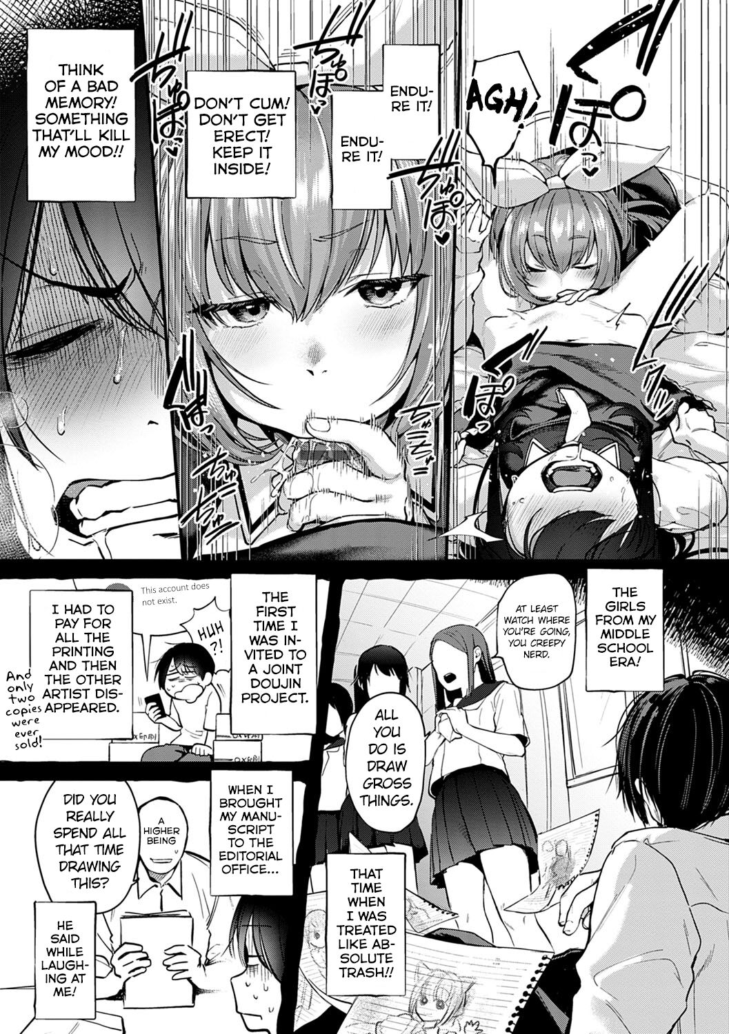 Doujin Sakka wa After 3P no Yume o Miru ka | Do Doujin Artists Dream of Threesome Sex After Work? page 11 full