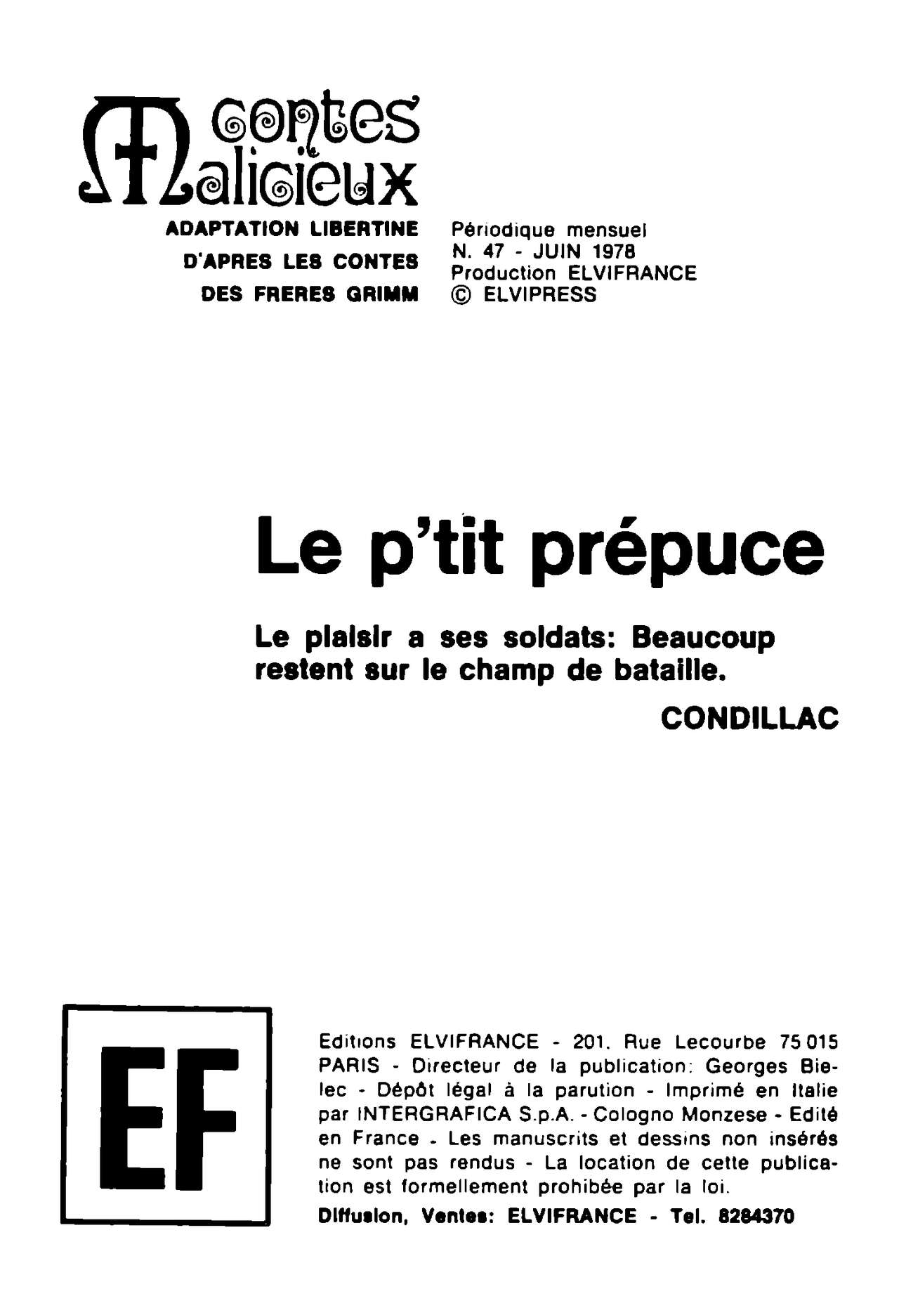 Contes Malicieux #47 : Le p'tit prépuce page 3 full