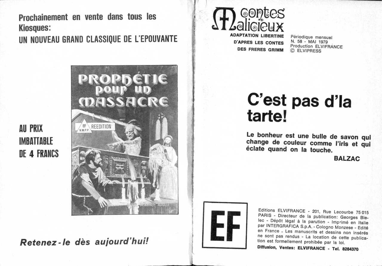 PFA - Contes Malicieux #58 C'est pas d'la tarte! page 2 full