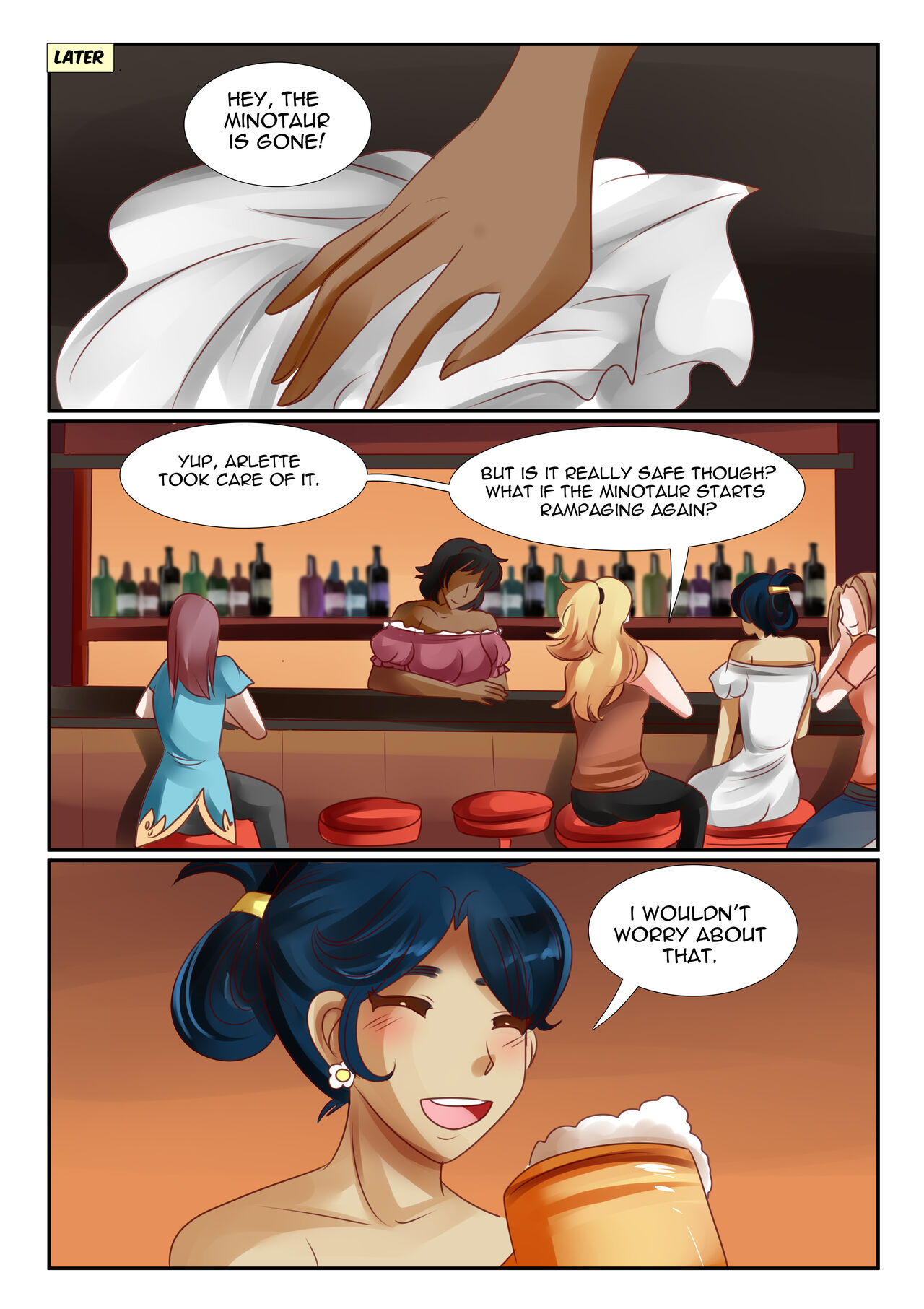 How To Tame A  Minotaur page 12 full