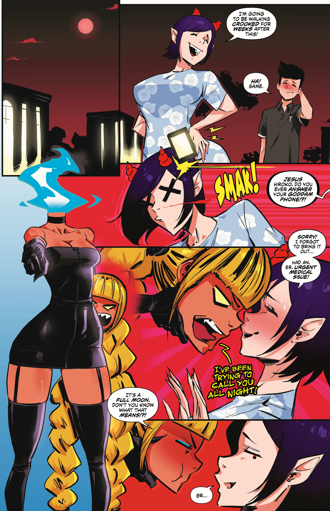 Monster Girl Academy #17 page 2 full