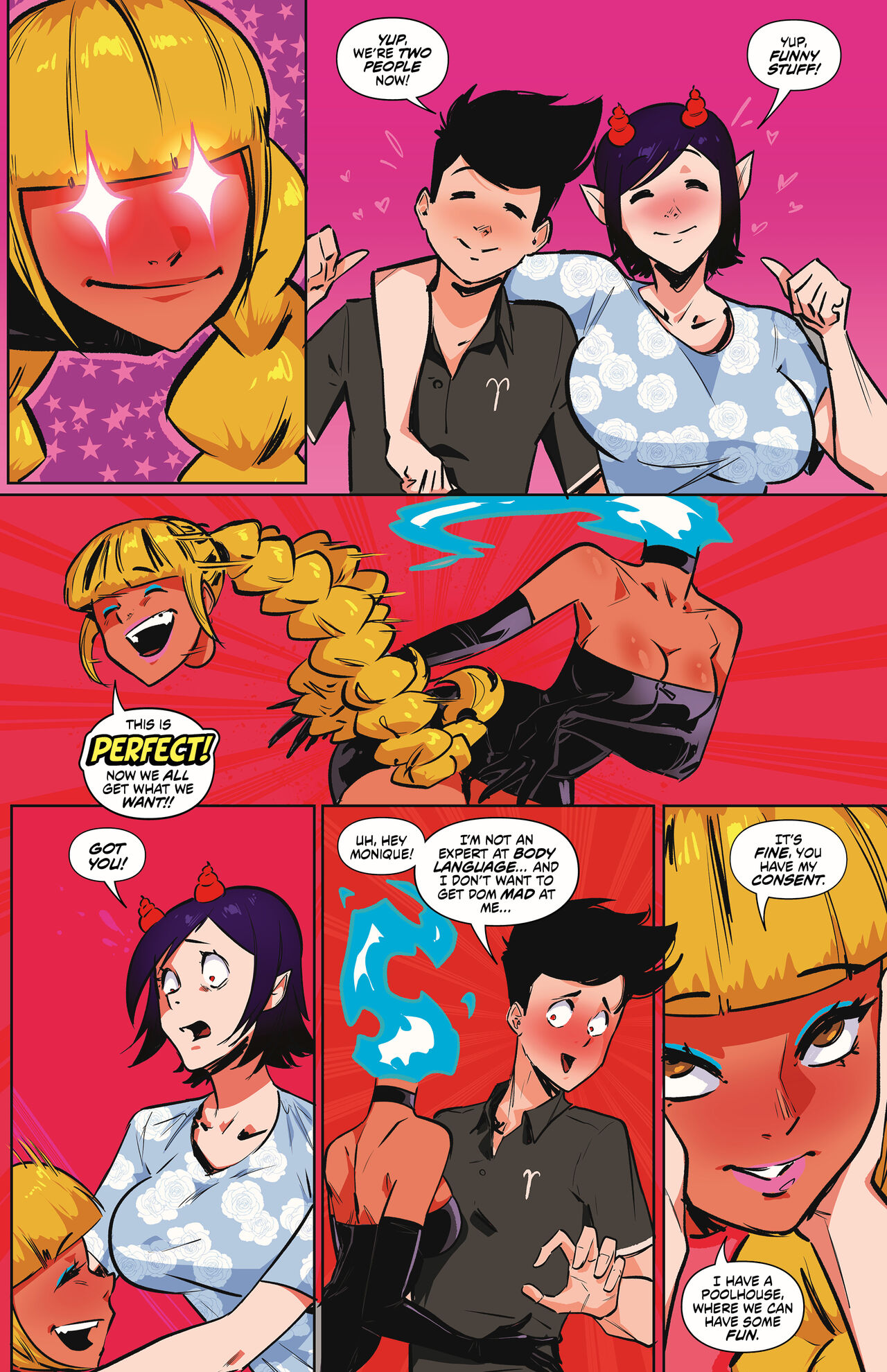 Monster Girl Academy #17 page 4 full