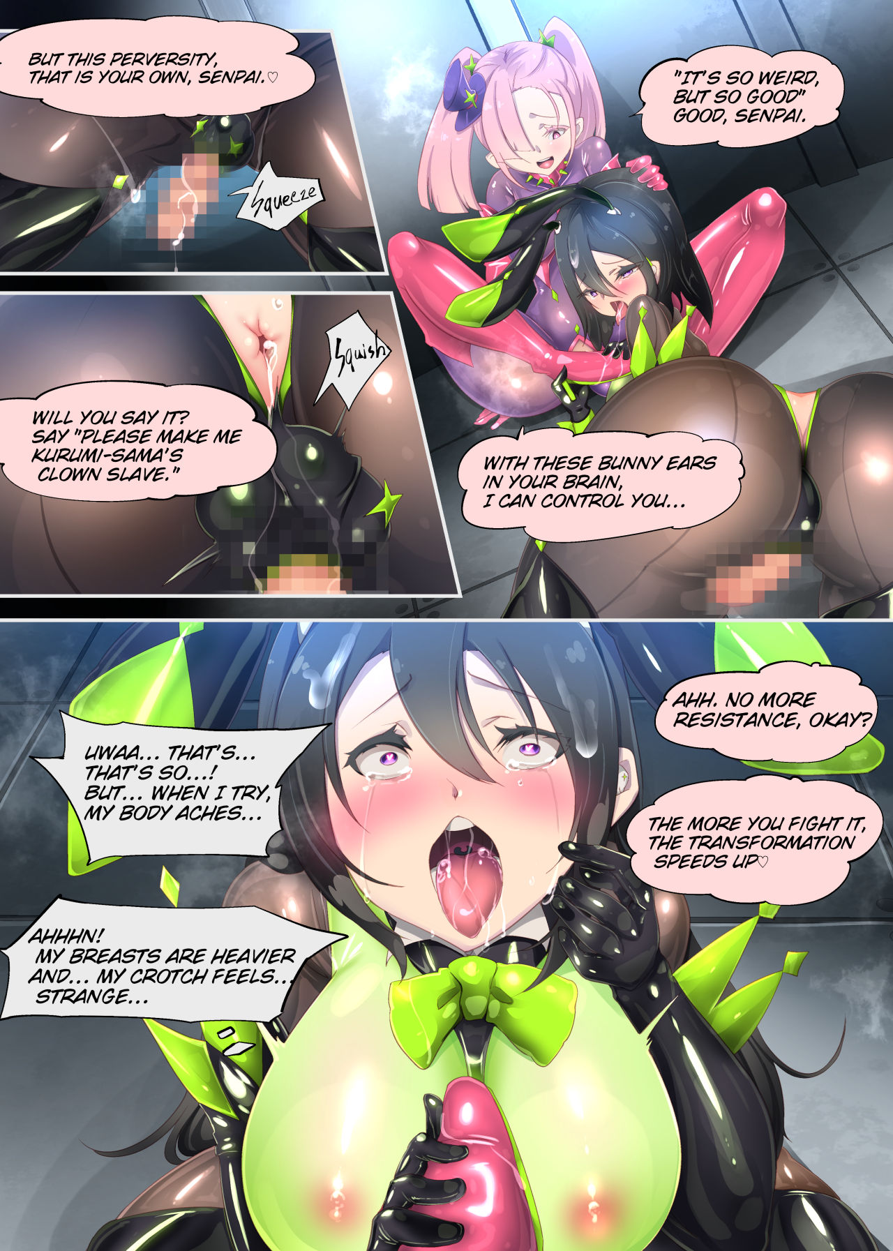 Confined By Kouhai-chan And Turned Into A Feminized Female Fallen Sex Slave In The Underworld -Trans Dark Bitch Clown- page 11 full