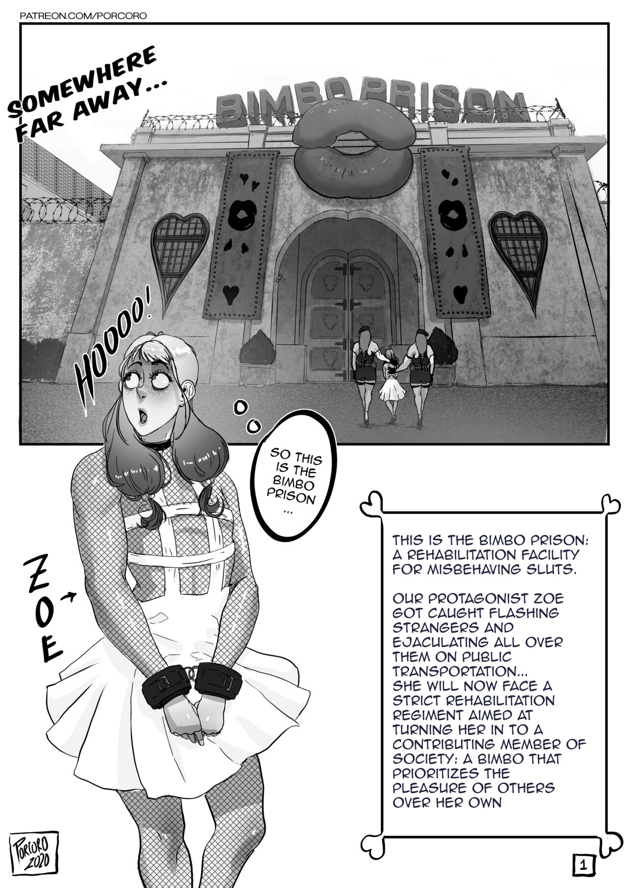 Bimbo Prison page 1 full